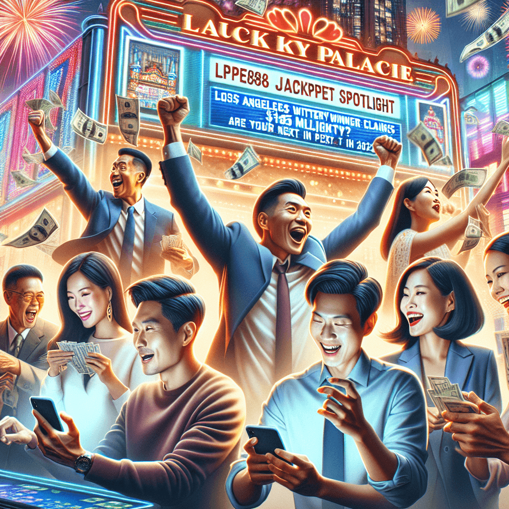 LPE88-Lucky Palace Jackpot Spotlight: Los Angeles Lottery Winner Claims $15 Million – Are You Next in 2025?