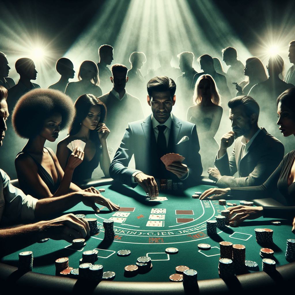 Player winning cash in a Live-Blackjack session